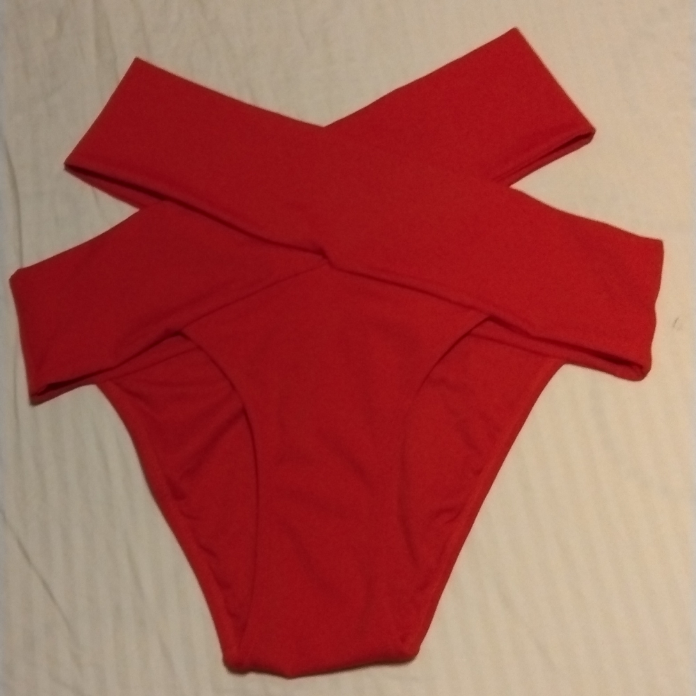 OYE Lucette Bottom Red Sz. L  New with Tags